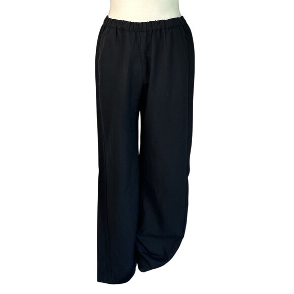 Enza Costa Everywhere Pants in Black 1 Small New Womens Relaxed Trousers - Picture 5 of 14